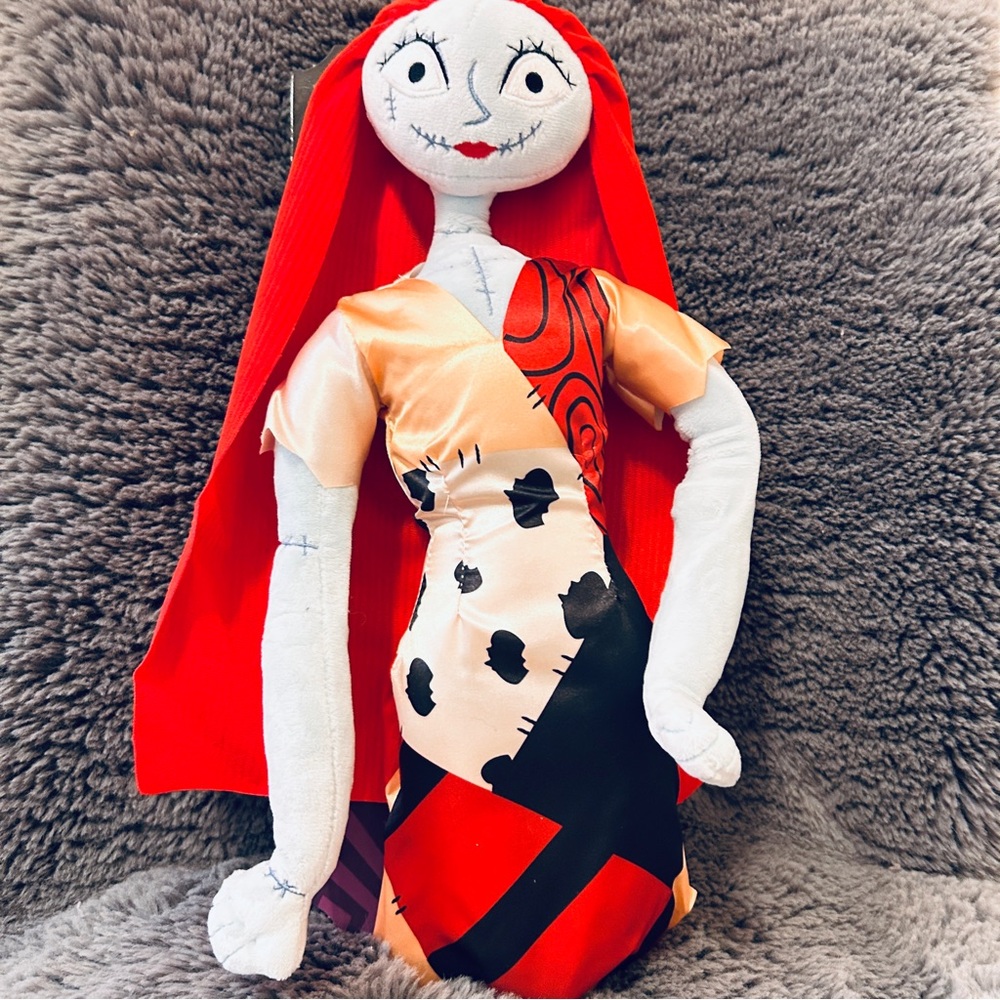 Red and Black Patchwork Doll